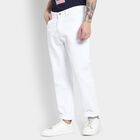 Men's 100% Cotton Jeans, White, small image number null